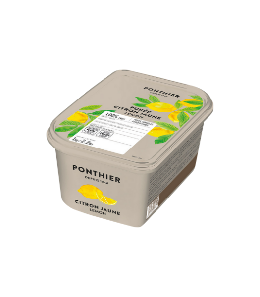 PO0016-Yellow Lemon Puree 100% fruits